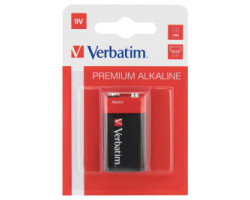 Verbatim 9V Alkaline Battery 6LR61 (1 pack)-1