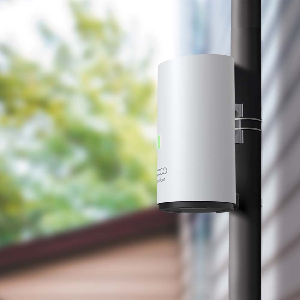 TP-Link AX3000 Deco X50-Outdoor, Dual-Band Mesh Wi-Fi 6, 574Mbps/2402Mbps (2.4GHz/5GHz), 802.11ax/ac/n/a/b/g, 2×G-LAN, IP65, Deco App-11