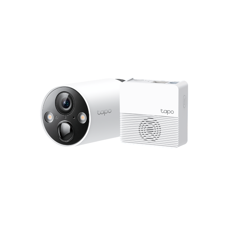 Nadzorna kamera TP-LINK Tapo C420 s Tapo H200 hubom (bežična vanjska, 2K QHD 2560×1440, 1/3" senzor, 113° kut, do 512GB, IP65, 5200mAh)-2