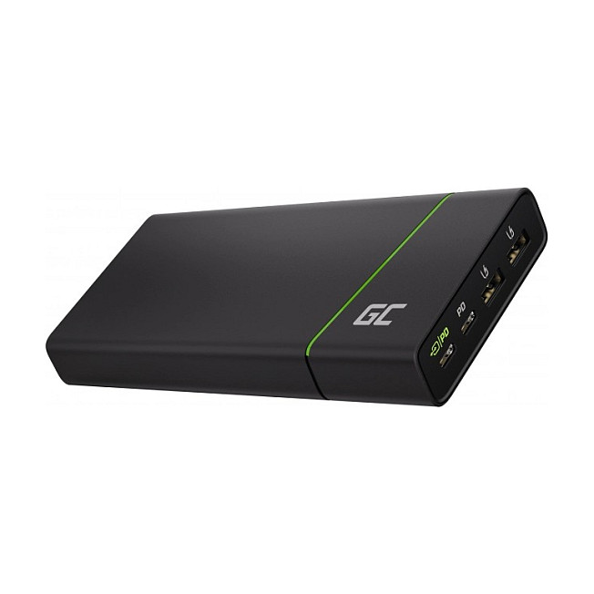 Powerbank GREEN CELL PowerPlay Ultra (26800mAh, brzi punjač, 1xUSB-C, 2xUSB, 128W, grafit)-1