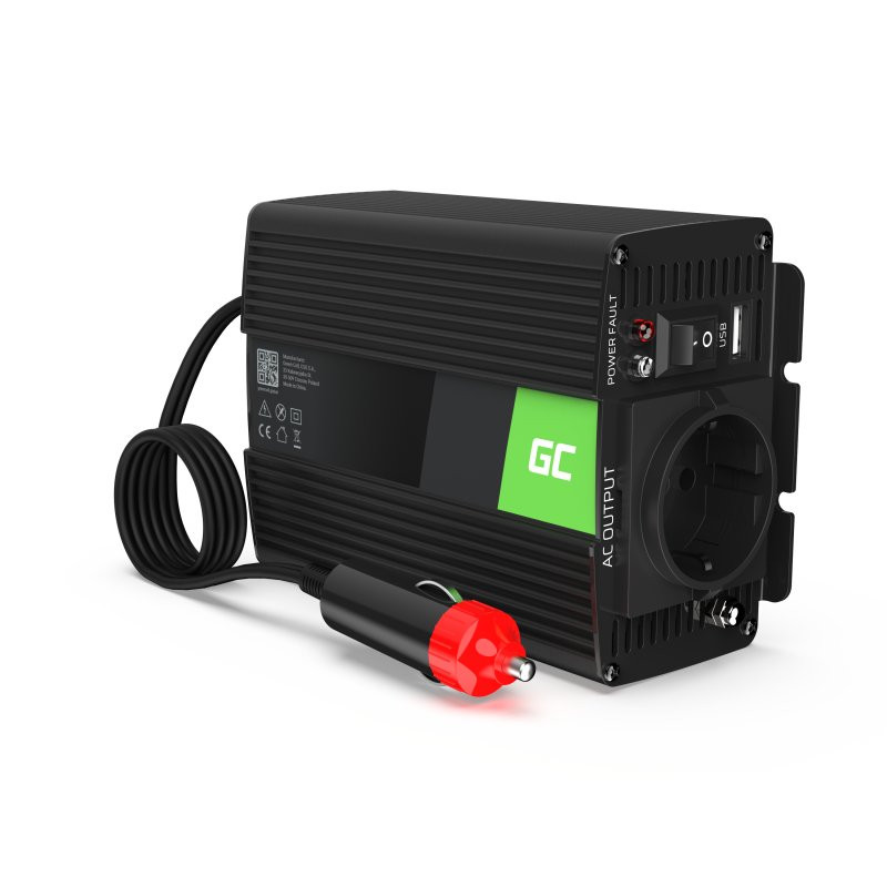 Inverter GREEN CELL INV29 (12V DC, 230V AC, 150W, 300W)-0