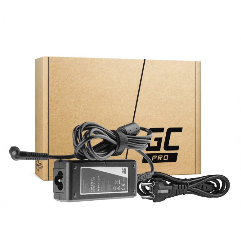 Adapter GREEN CELL AC adapter (AD61P) za Asus ZenBook UX21E UX31E, Acer Chromebook 11 CB3-111 13 CB5-311 (45W, 19V, 2,37A, 5.5-1.7mm)-1