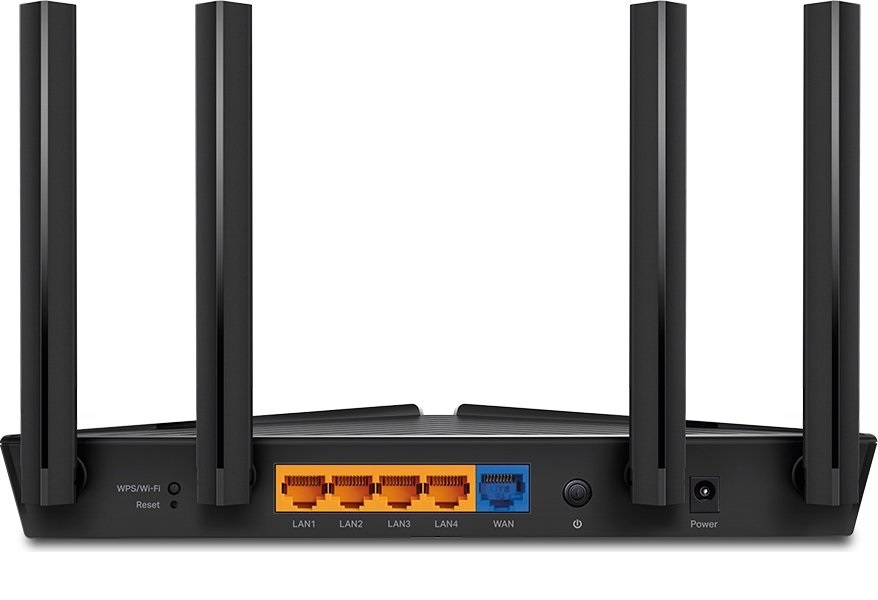 Router TP-LINK Archer AX53, AX3000, (Dual-Band WiFi 6) 574Mbps/2402Mbps (2.4GHz/5GHz)802.11ax/a/b/g/n/ac, 1×G-WAN, 4×G-LAN, 4 antene, bežični-5
