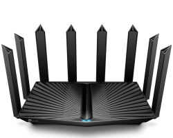 TP-Link AX7800 Archer AX95 bežični usmjerivač (Tri-Band Gigabit Wi-Fi 6 Router) 574 Mbps/2402 Mbps/4804 Mbps (2.4GHz/5GHz×2) 802.11ax/ac/n/a/b/g,1.7 GHz 4C, 3x G-LAN, 2x G-WAN/LAN, 2xUSB, 8x Antena-1