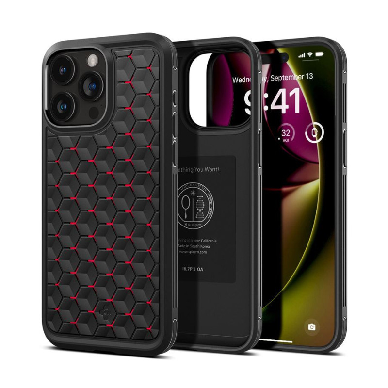 Spigen Cryo Armor, cryo red zaštitna maska za telefon - iPhone 15 Pro Max (ACS06604)-1