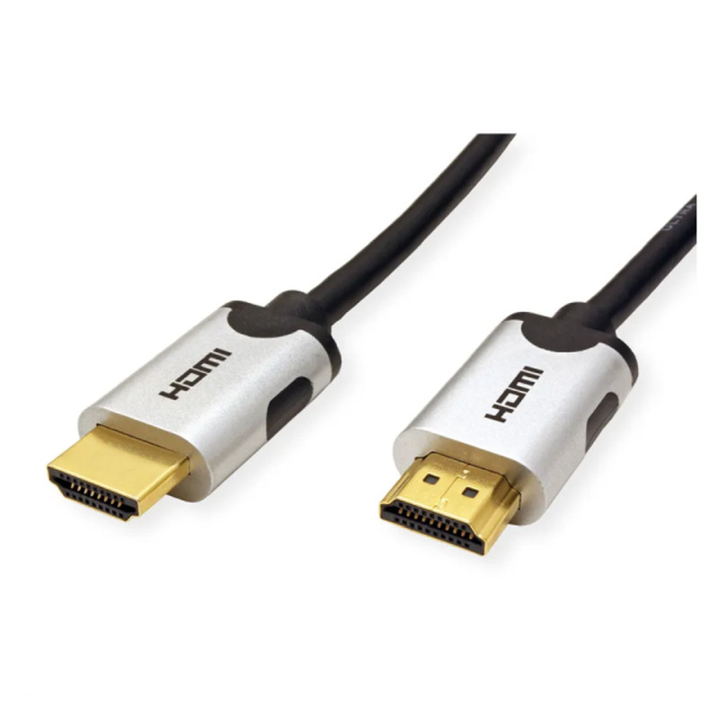 Roline VALUE HDMI 10K Ultra High Speed kabel v2.1, M/M crni, 3.0m-0