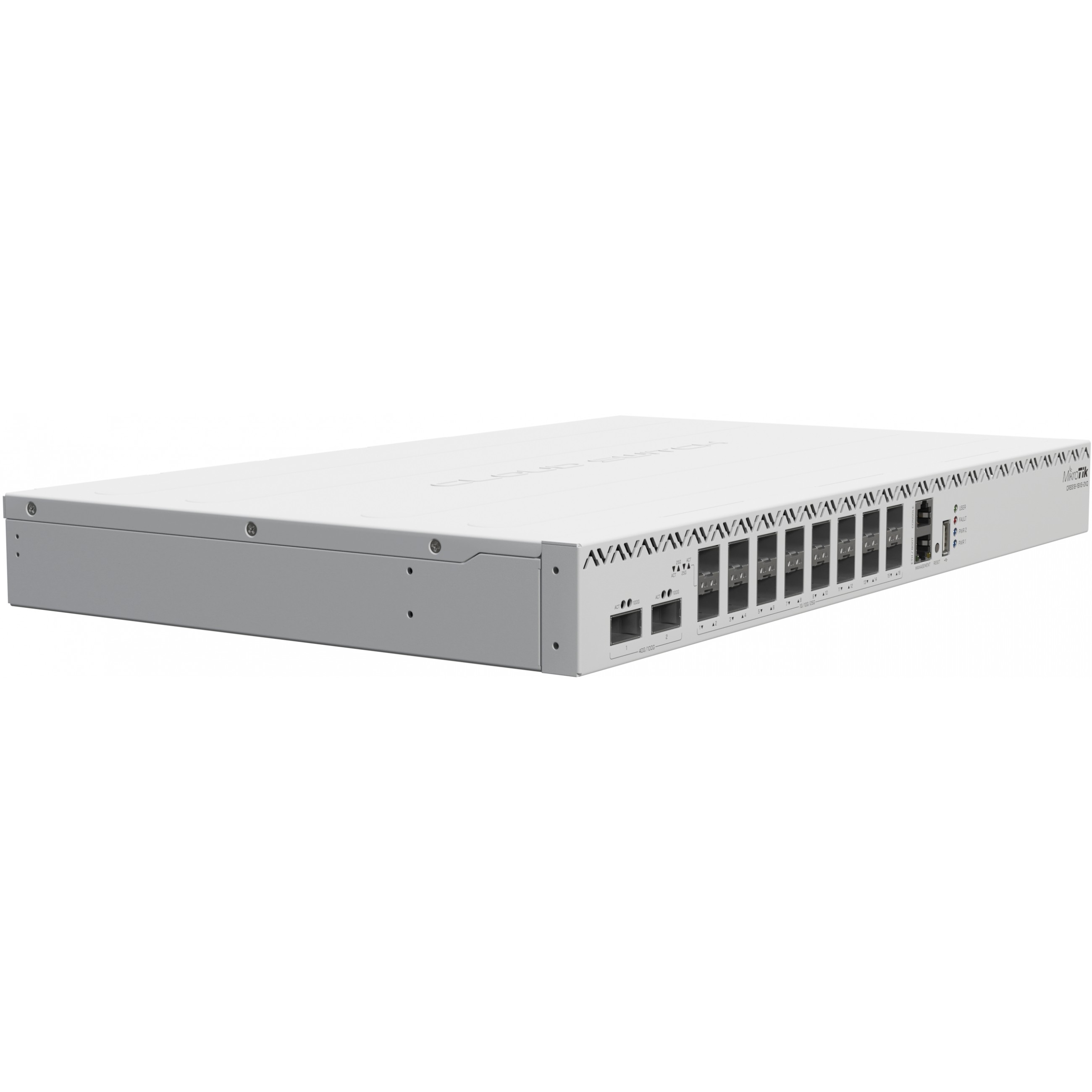 Prekidač MIKROTIK CRS518-16XS-2XQ-RM (750 MHz CPU, 64 MB RAM, 2×100G QSFP28, 16×25G SFP28, 1×100Mbit, USB-A, RouterOS L6, 1U rackmount)-3
