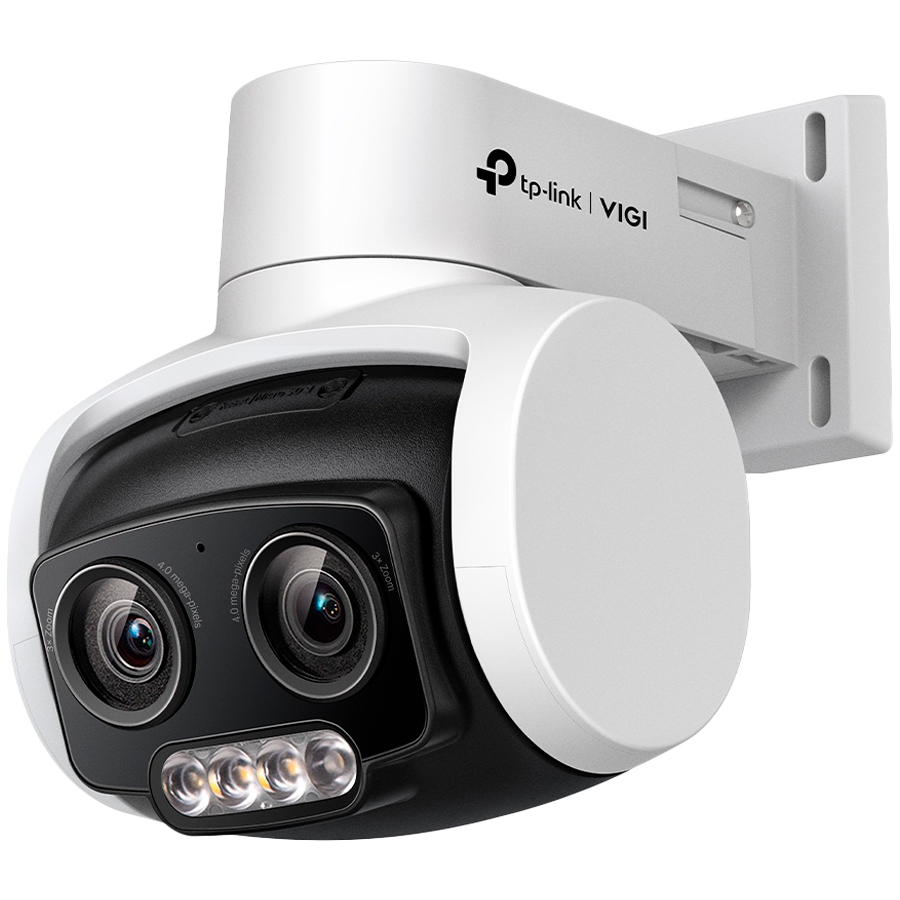 TP-Link vanjska IP Turret Full-Color Dual-Lens Varifocal Pan Tilt/ 24h snimanja u punoj boji/ 3X ZOOM/ Instant ZOOM/ H.265+/ IP66/ 4MP-10