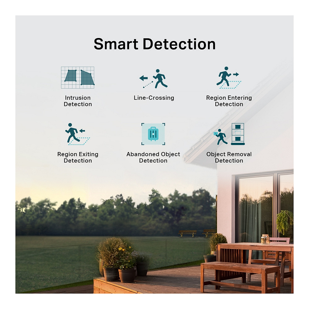 TP-Link vanjska IP Turret Full-Color Dual-Lens Varifocal Pan Tilt/ 24h snimanja u punoj boji/ 3X ZOOM/ Instant ZOOM/ H.265+/ IP66/ 4MP-7