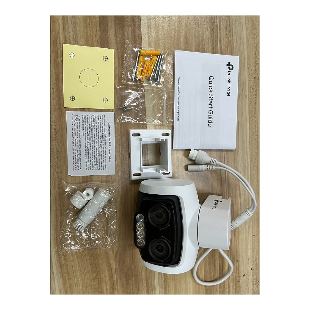 TP-Link vanjska IP Turret Full-Color Dual-Lens Varifocal Pan Tilt/ 24h snimanja u punoj boji/ 3X ZOOM/ Instant ZOOM/ H.265+/ IP66/ 4MP-8