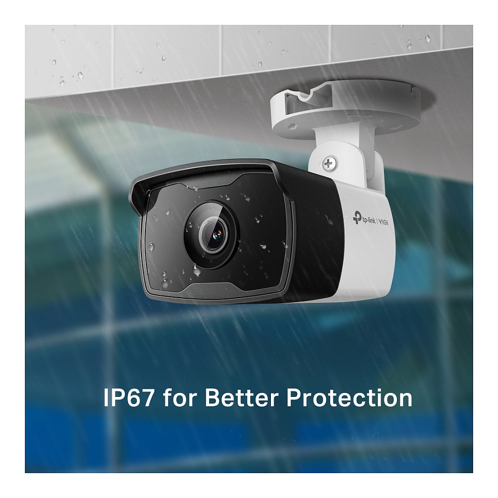 Kamera TP-LINK VIGI C340I vanjska IP Bullet 4MP, Detekcija osoba i vozila, H.265+, PoE/12V DC-10