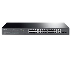 Preklopnik TP-LINK TL-SG1428PE 28-port Gigabit Easy Smart (24x PoE+ port, 2x SFP, 250 W)