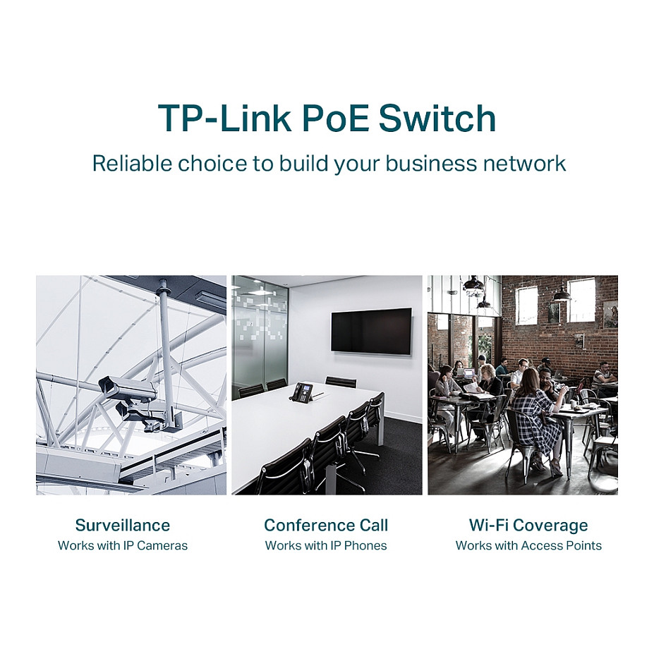 Preklopnik TP-LINK TL-SG1428PE 28-port Gigabit Easy Smart (24x PoE+ port, 2x SFP, 250 W)-8