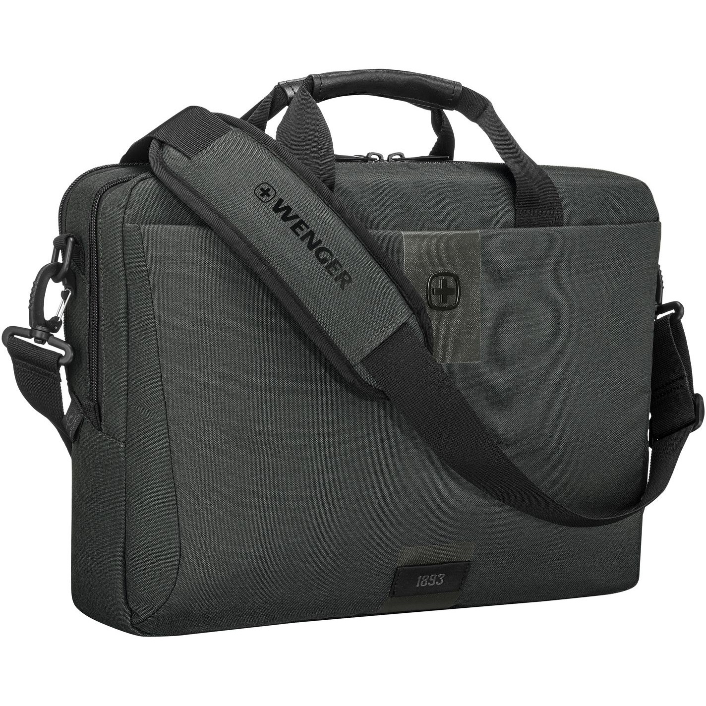 Wenger torba MX ECO Brief, 16" Laptop Briefcase, Charcoal-4
