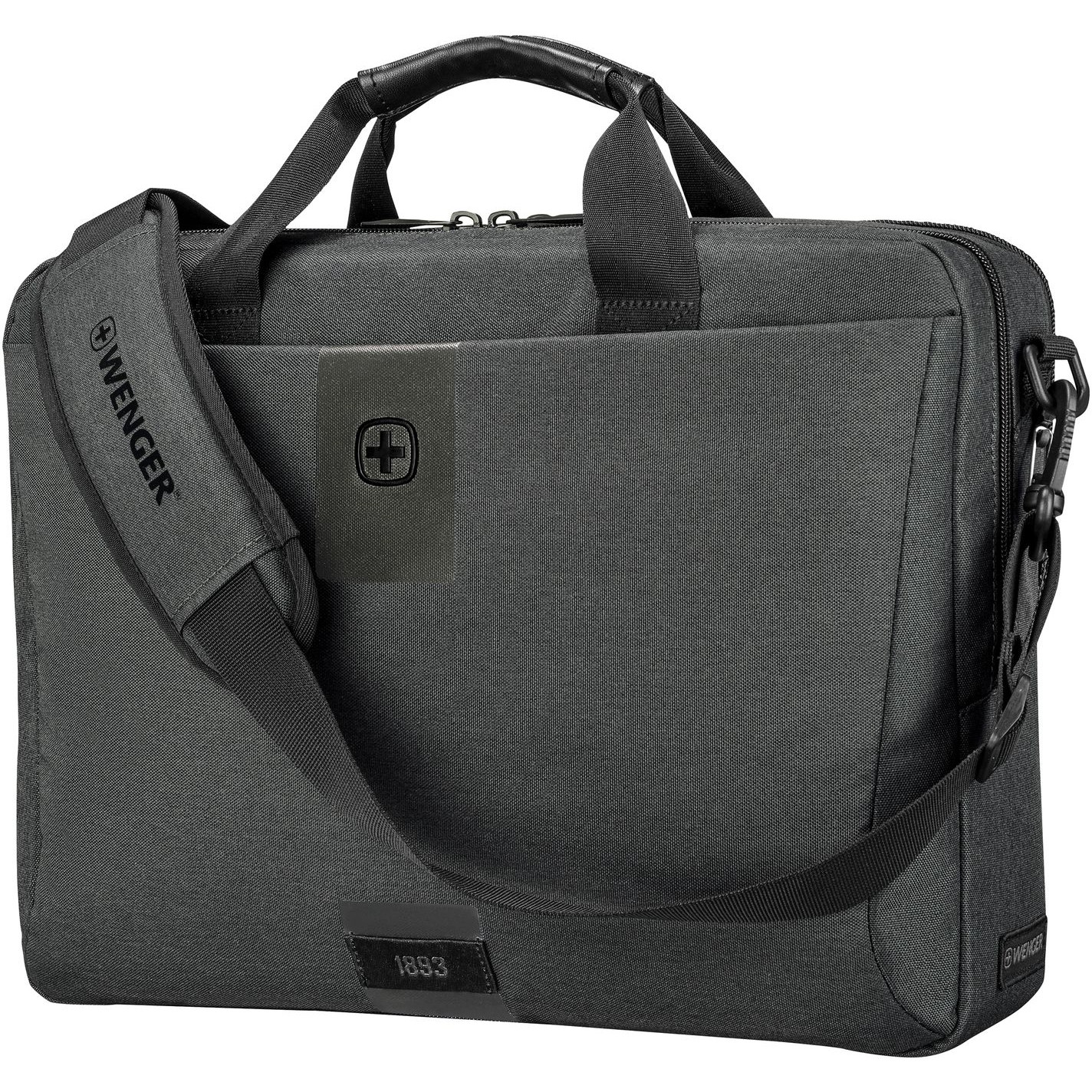 Wenger torba MX ECO Brief, 16" Laptop Briefcase, Charcoal-6