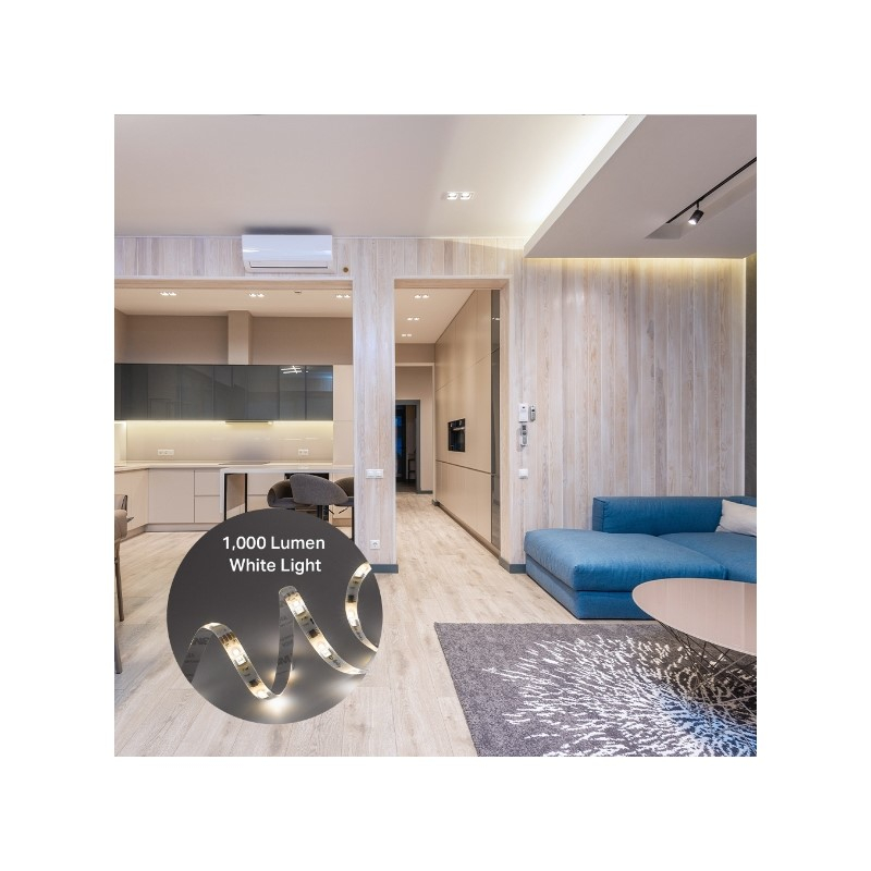 TP-Link Tapo Smart WiFi LED traka RGB, 5m, 2000lm, 24W, dimabilna, Tapo app, sinkronizacija s glazbom, glasovna kontrola - Alexa & Google Assistant-5