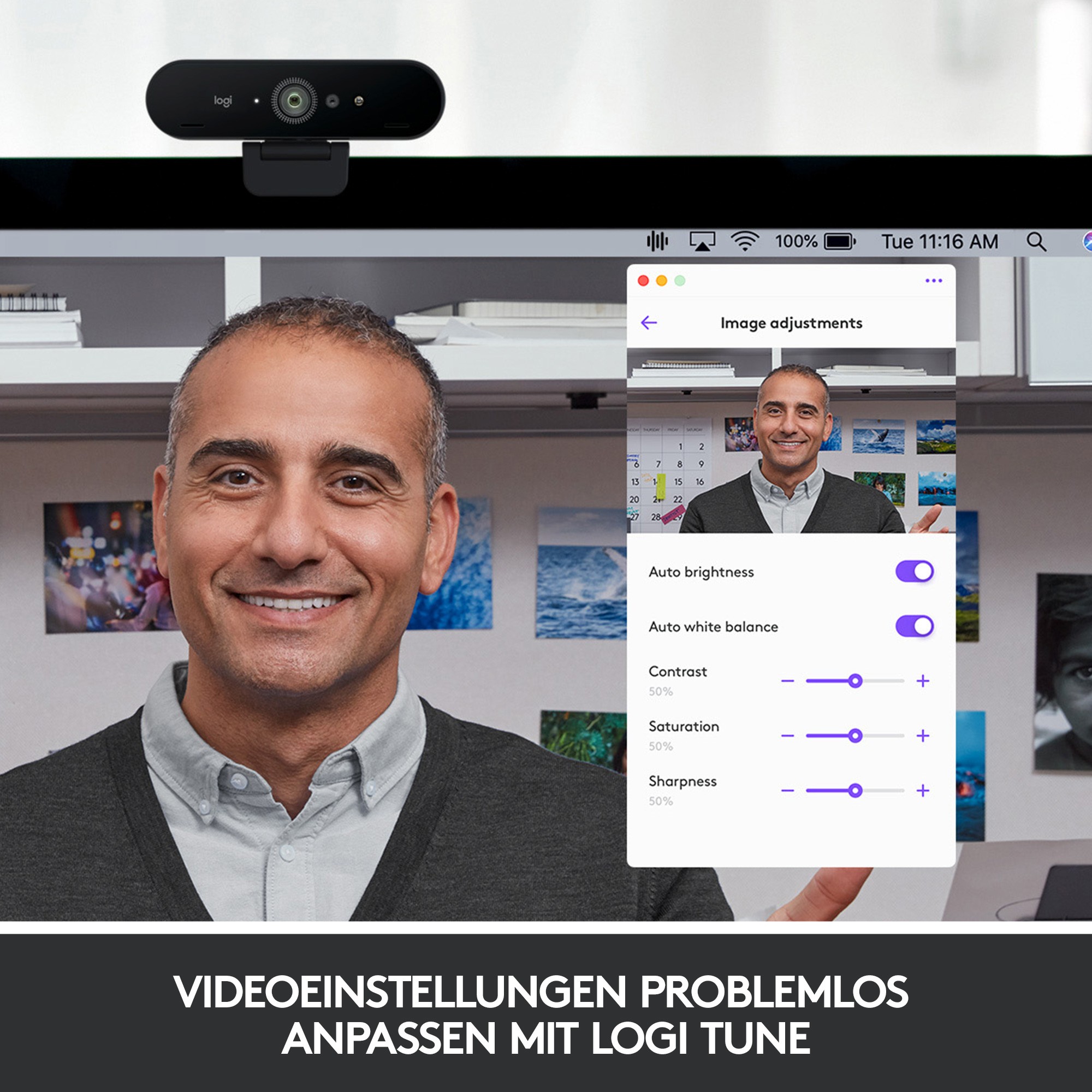 Logitech Brio Stream 4K UHD web kamera (960-001194)-9