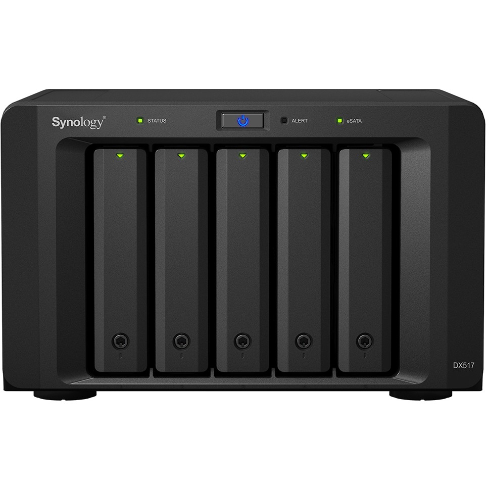 Uređaj za proširenje SYNOLOGY DX517 5-bay (2.5"/3.5" HDD podrška, Hot Swappable HDD, eSATA)-0