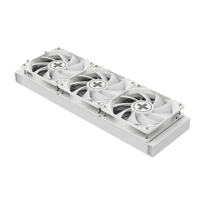 Vodeno hlađenje XILENCE LQ360G.W.ARGB Gaming Series Multi socket, 3×120mm PWM ARGB ventilator, bijeli-3