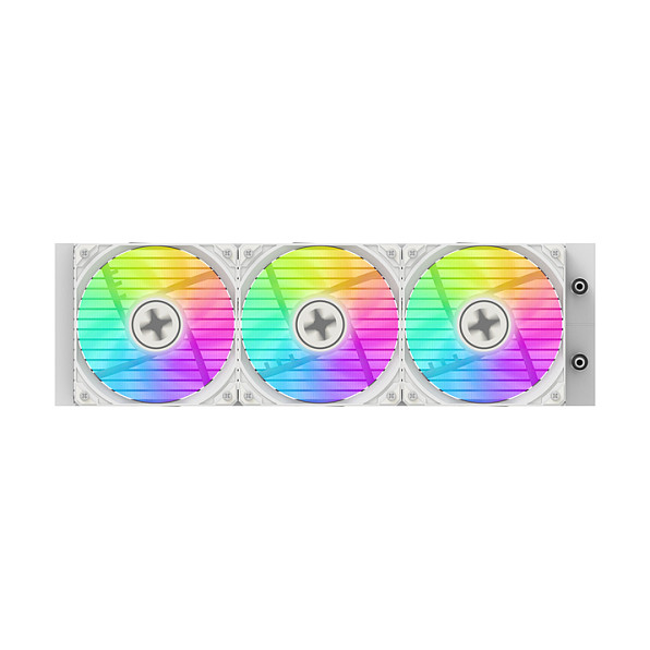 Vodeno hlađenje XILENCE LQ360G.W.ARGB Gaming Series Multi socket, 3×120mm PWM ARGB ventilator, bijeli-8