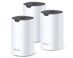 TP- Link AC1900 Deco S7 (3-pack) Mesh Wi-Fi, Dual-Band, 600 Mbps/1300 Mbps (2.4GHz/5GHz), 3×LAN, 3×interna antena, Deco App