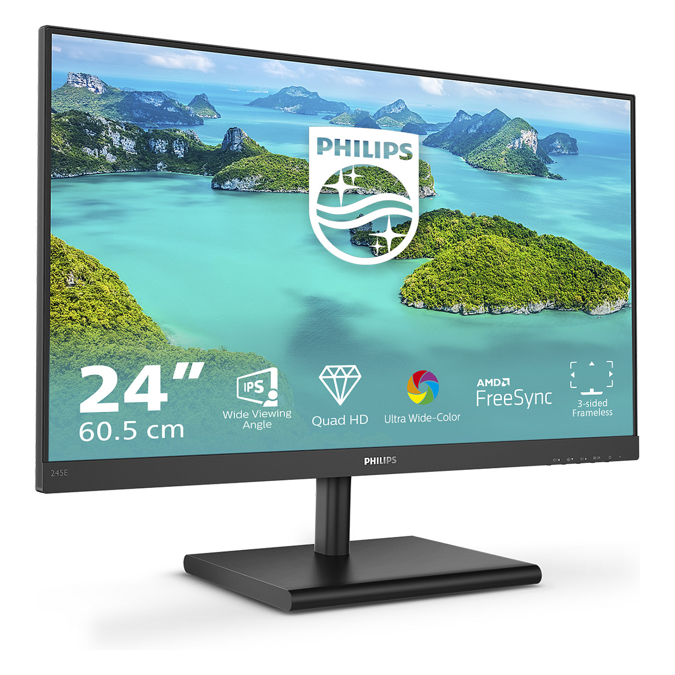 Monitor PHILIPS 245E1S/00 (23.8" IPS, 75Hz, 2K UHD) crni-22