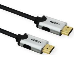 Roline VALUE HDMI 10K Ultra High Speed kabel v2.1, M/M, crni, 2.0m-1