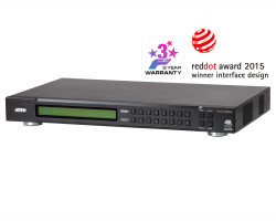 ATEN 8 x 8 True 4K HDMI Matrix Switch (4096 x 2160 @ 60Hz, 8 HDMI ulaza, 8 HDMI izlaza, RS-232 kontrola, Ethernet povezivanje)-0
