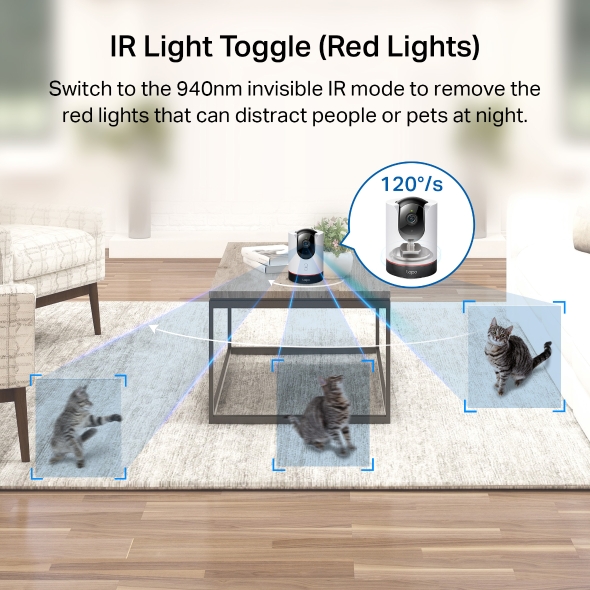 TP-Link Tapo C225 Pan/Tilt AI Home sigurnosna Wi-Fi kamera-3