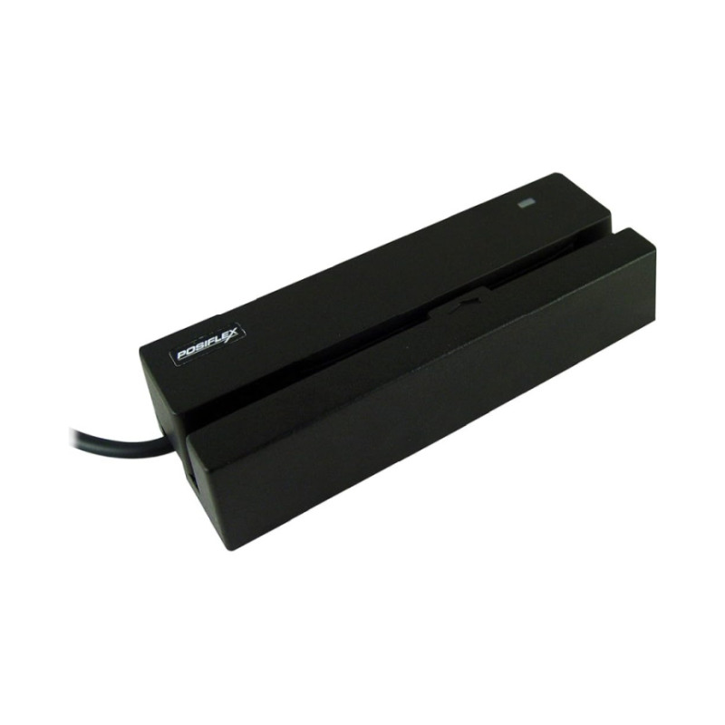 Čitač magnetskih kartica POSIFLEX MR-2100U-3-B (USB, crni)-0