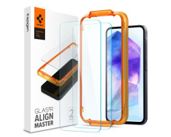 Spigen Glass tR AlignMaster 2 Pack - Samsung Galaxy A55