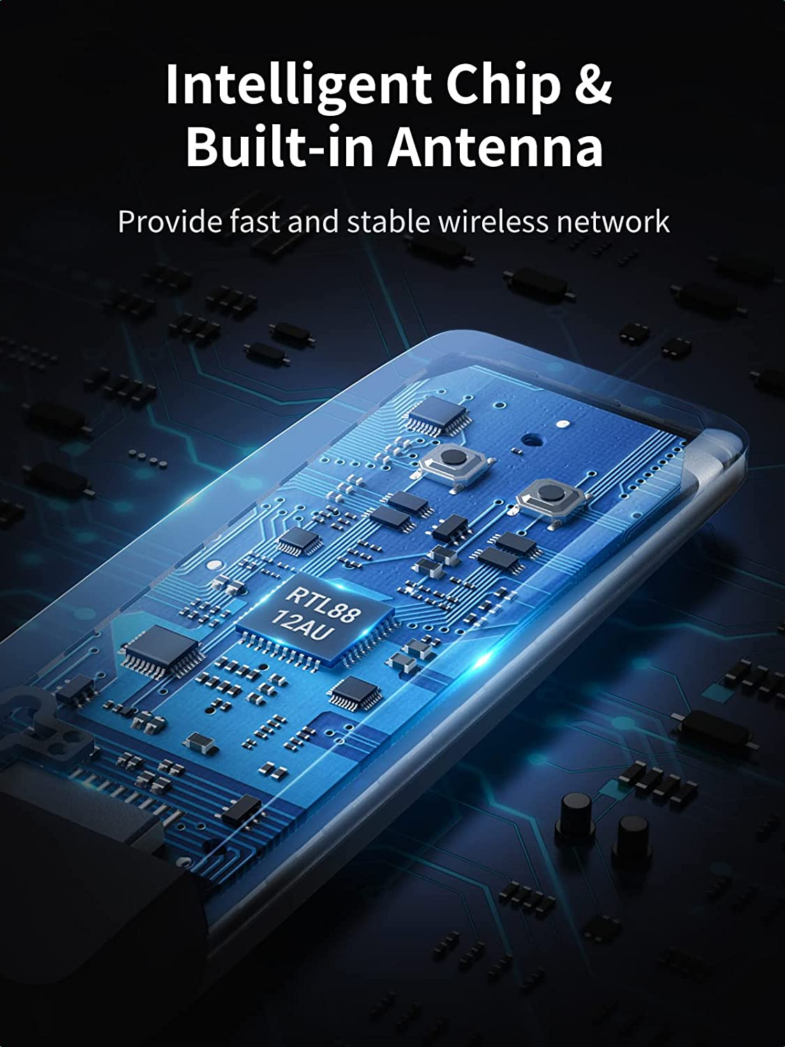 UGREEN AC1300 Wireless Network adapter USB 3.0,-4