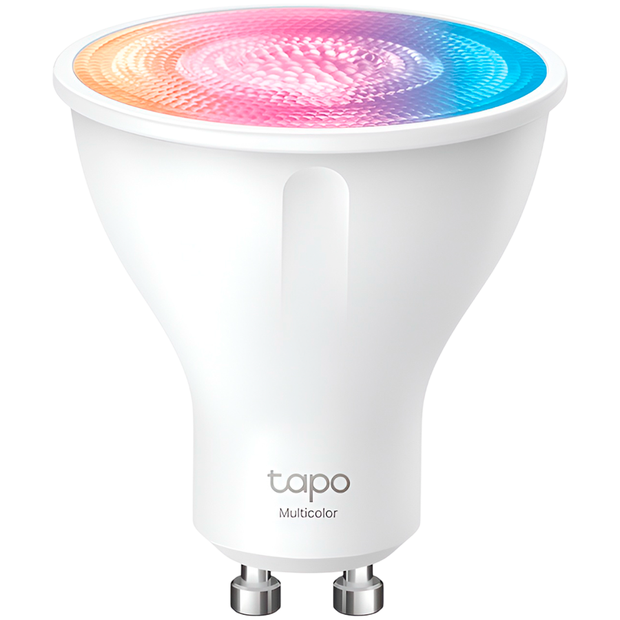 TP-Link Tapo Smart Wi-Fi Spotlight višebojna žarulja GU10, 350lm, 2,200 K do 6,500 K, dimabilna, glasovna kontrola (Amazon Alexa & Google Assistant)-1