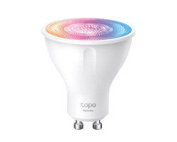 TP-Link Tapo Smart Wi-Fi Spotlight višebojna žarulja GU10, 350lm, 2,200 K do 6,500 K, dimabilna, glasovna kontrola (Amazon Alexa & Google Assistant)