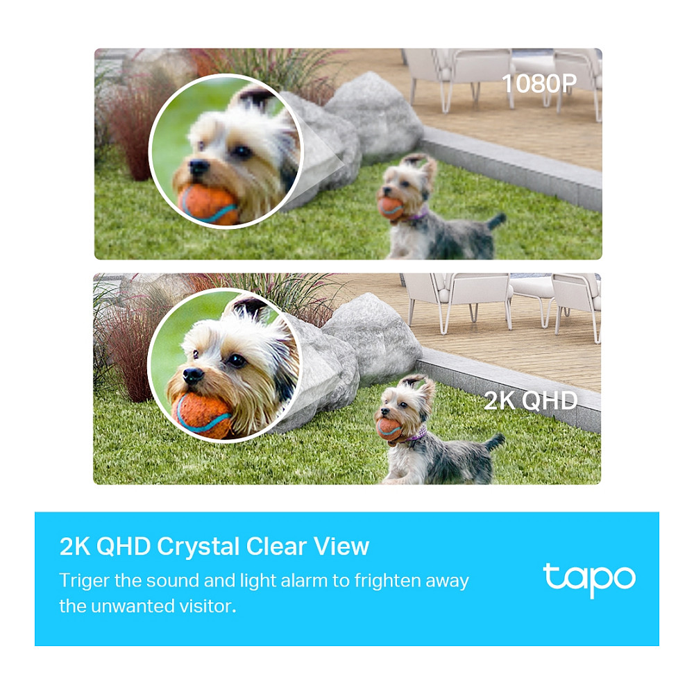 TP-Link Tapo C420 Smart Wire-Free sigurnosna kamera, 2K QHD (2560×1440px), H.264 video, 113° viewing angle, 2-way audio, night vision - 850 nm IR LED up to 49 ft/15m, detekcija pokreta-10