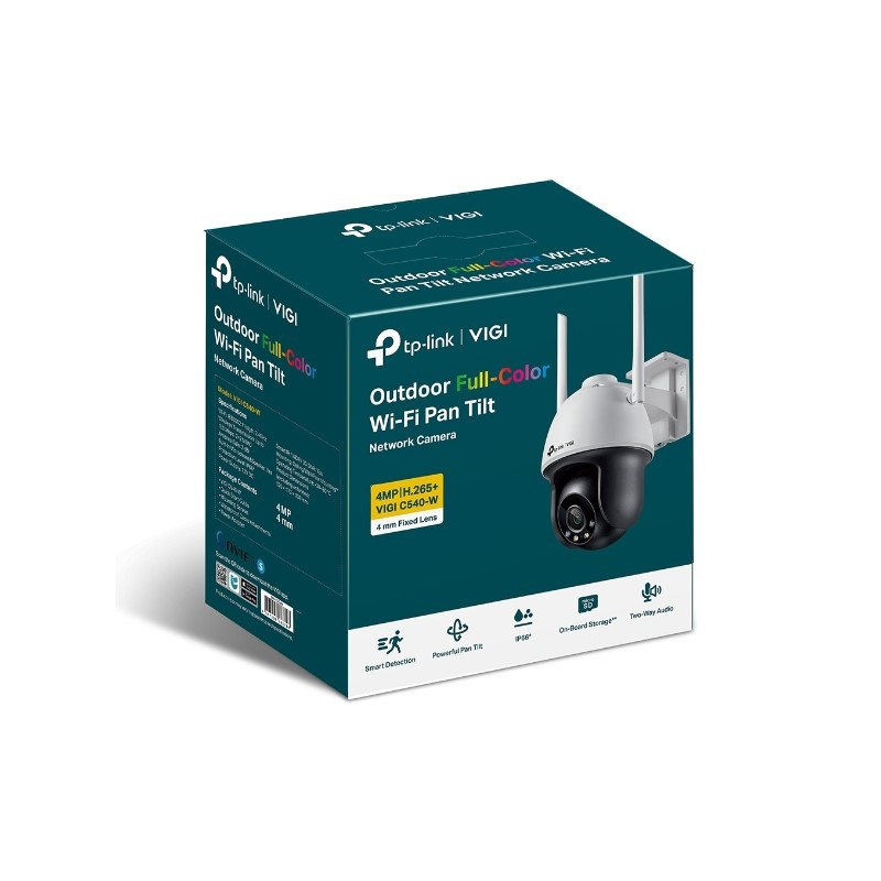 Kamera TP-LINK VIGI C400 4MP Bullet IP66 Pan tilt 4mm leća-11