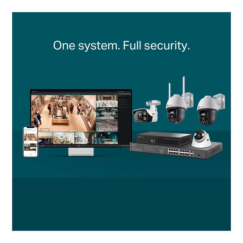 Kamera TP-LINK VIGI C400 4MP Bullet IP66 Pan tilt 4mm leća-18
