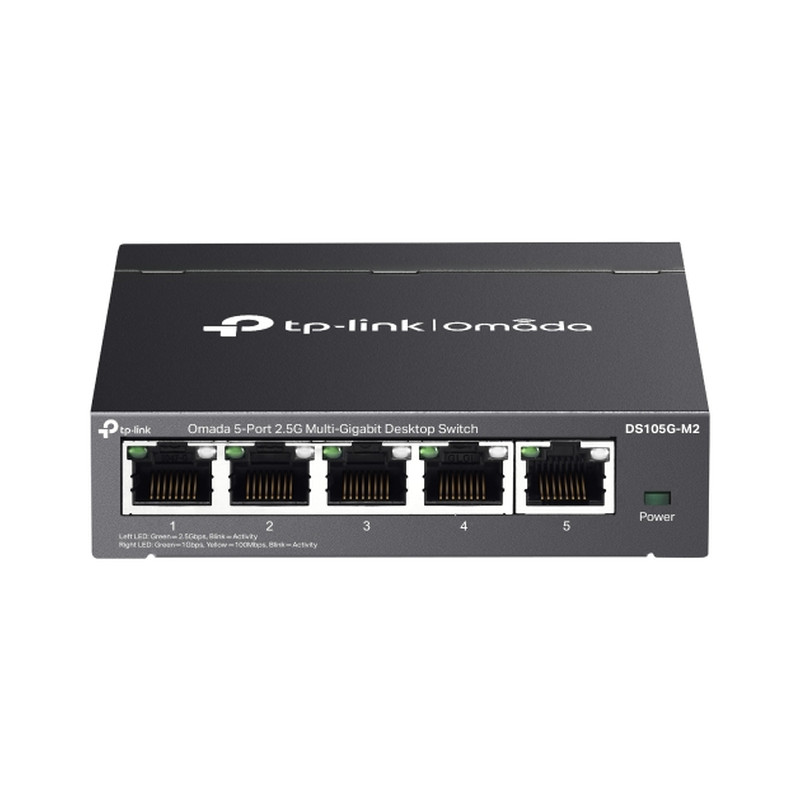 TP-Link Omada 5-port 2.5G Multi-Gigabit Desktop preklopnik (Switch), 5×10Mbps/100Mbps/1Gbps/2.5Gbps RJ45 Ports, Plug & Play, metalno kućište-5