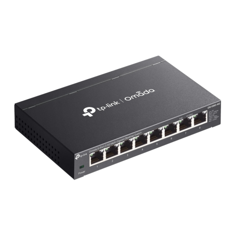 TP-Link Omada 8-port 2.5G Multi-Gigabit Desktop preklopnik (Switch), 8×10Mbps/100Mbps/1Gbps/2.5Gbps RJ45 Ports, Plug & Play, metalno kućište-1