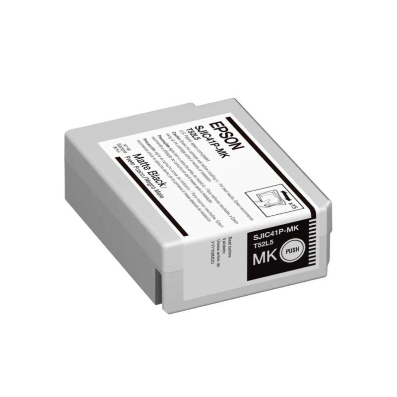 Epson Tinta SJIC42P-MK ColorWorks C4000e mk matte black C13T52M540-1
