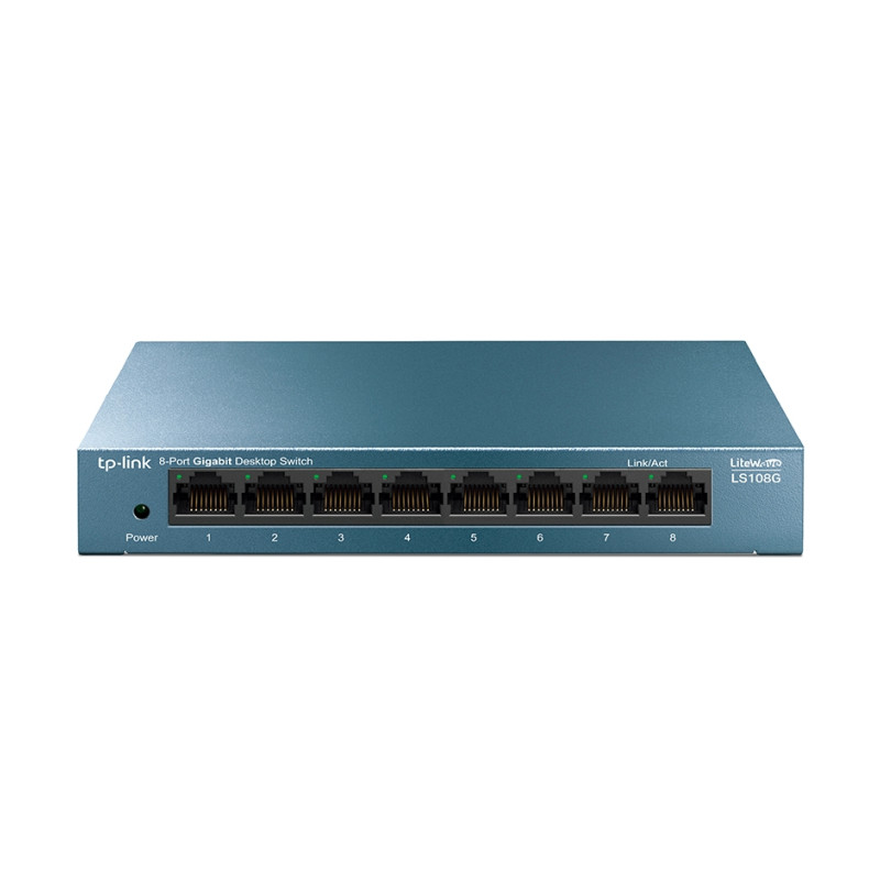 TP-Link 5-Port 10/100Mbps Desktop preklopnik (Switch), 5×10/100 Mbps RJ45 Ports (4×10/100 Mbps 802.3af PoE Ports) 802.3af, 41W PoE Power, metalno kučište-4