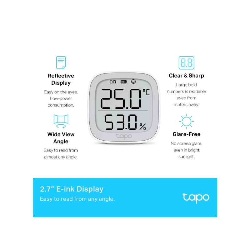 TP-Link Tapo T315 Smart Temperature & Humidity Monitor-3