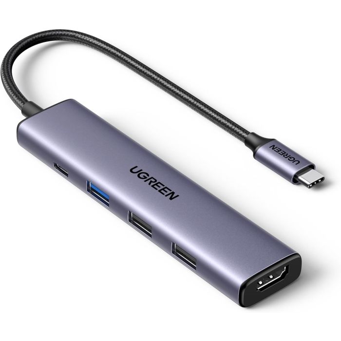 UGREEN USB Hub Revodok 105, USB-C na 3xUSB-A, 100W PD, 4K 30Hz HDMI-6