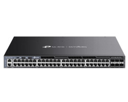 Switch TP-LINK SG6654XHP 48-Port Gigabit Stackable L3 Managed PoE+ with 6 10G Slots-0