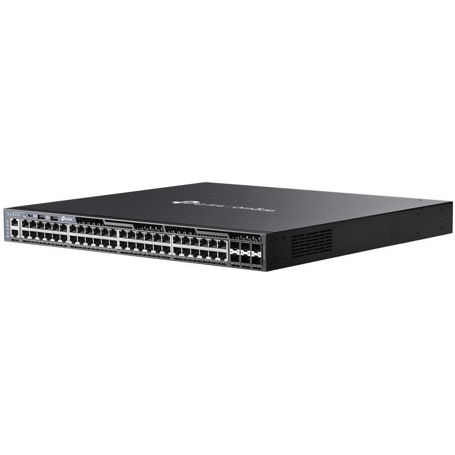Switch TP-LINK SG6654XHP 48-Port Gigabit Stackable L3 Managed PoE+ with 6 10G Slots-2