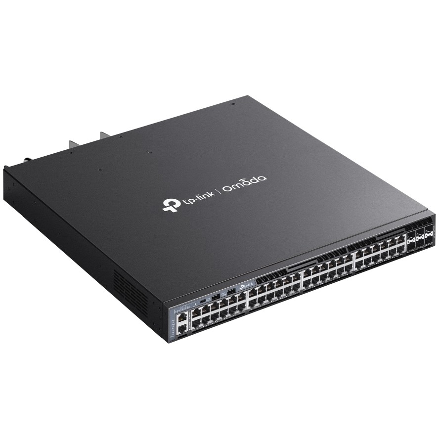 Switch TP-LINK SG6654XHP 48-Port Gigabit Stackable L3 Managed PoE+ with 6 10G Slots-4