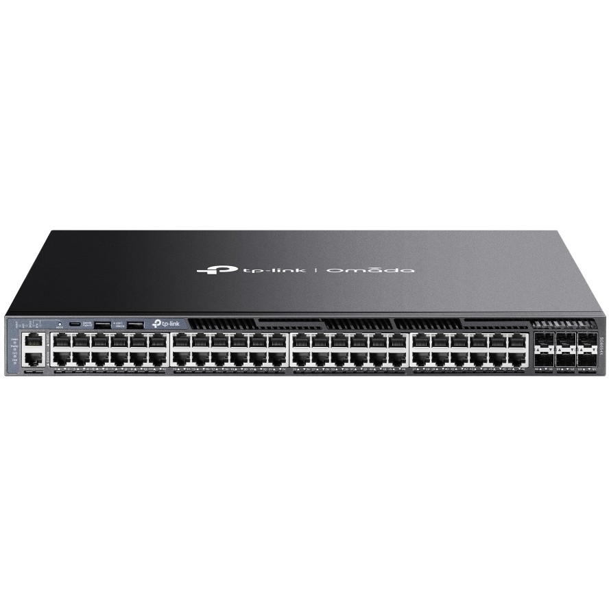 Switch TP-LINK SG6654X 48-Port Gigabit L3 Managed with 6 10G Slots-0