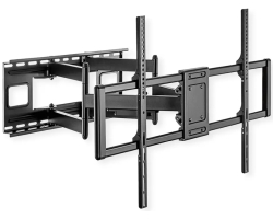 Zidni nosač za TV ROLINE VALUE 60-120" crni, nosivost 120kg, udaljenost od zida 35mm-1