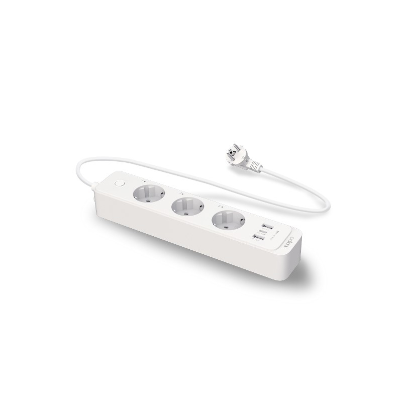 TP-Link WiFi Smart multi utičnica, 3×strujna utičnica, 2×USB-A, 1×USB-C, QC3.0 18W punjač, Tapo app, Wi-Fi kontrola, Timer/Schedule postavke, Glasovna kotrola Amazon Alexa/Google Assistant-2