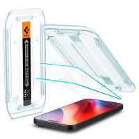 Spigen Glass tR EZ Fit 2 Pack, transparency - iPhone 16 Pro Max (AGL07907)-0